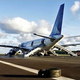 Air Transat 236 on the ground at Lajes